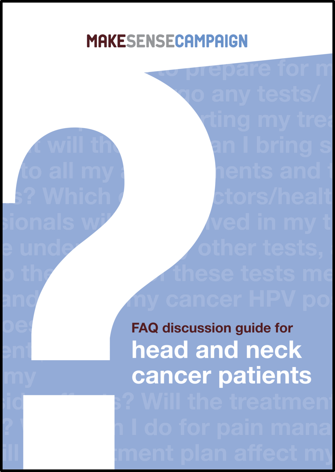 Make Sense Faq Discussion Guide Cover With Border